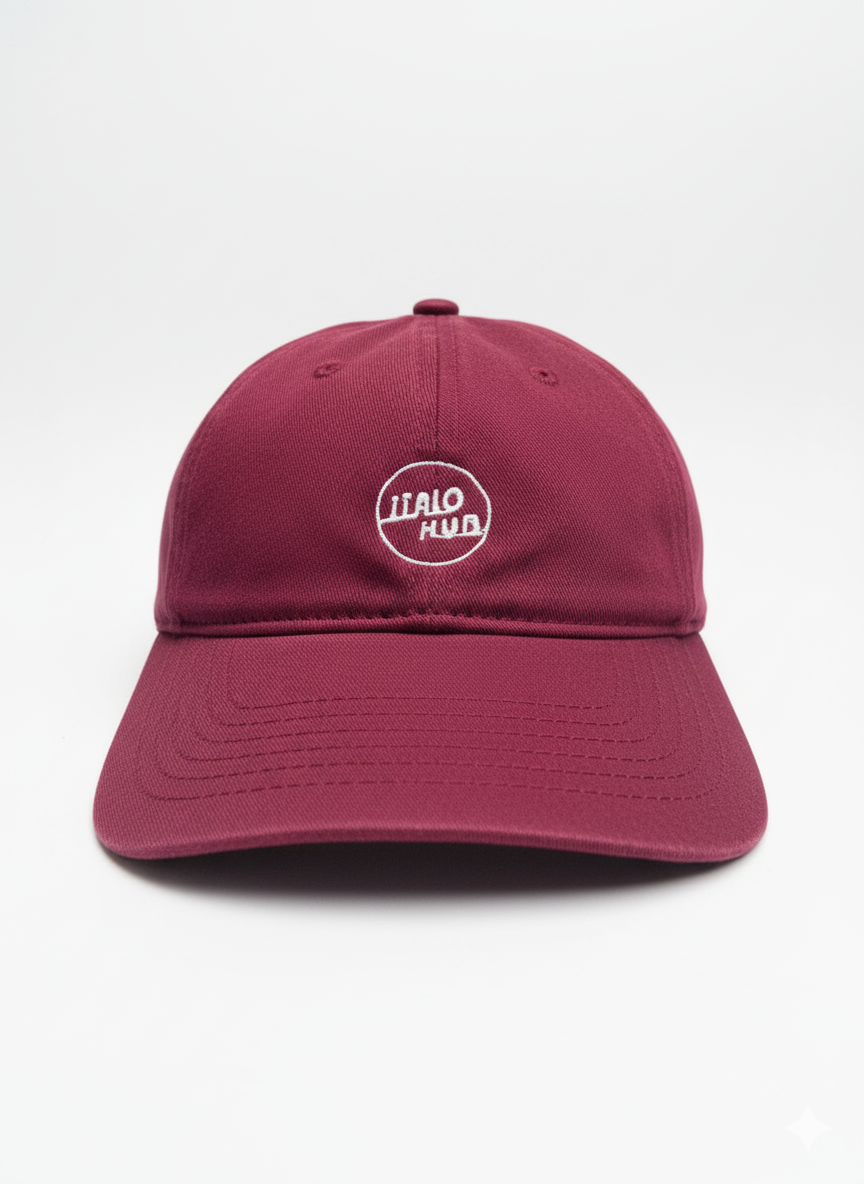 Italo Hub 1983 6-Panel Cap (Red)