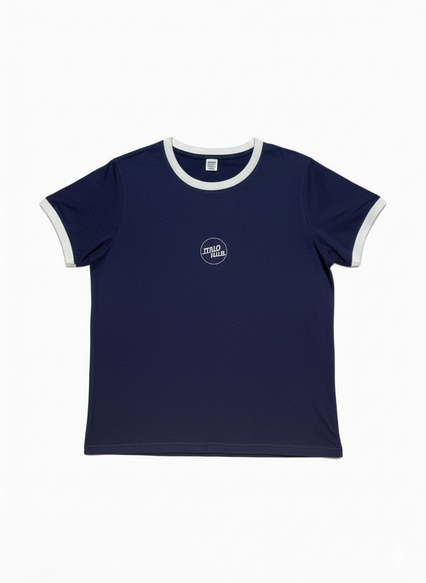 Italo Hub 1983 Ringer T-shirt (Navy)