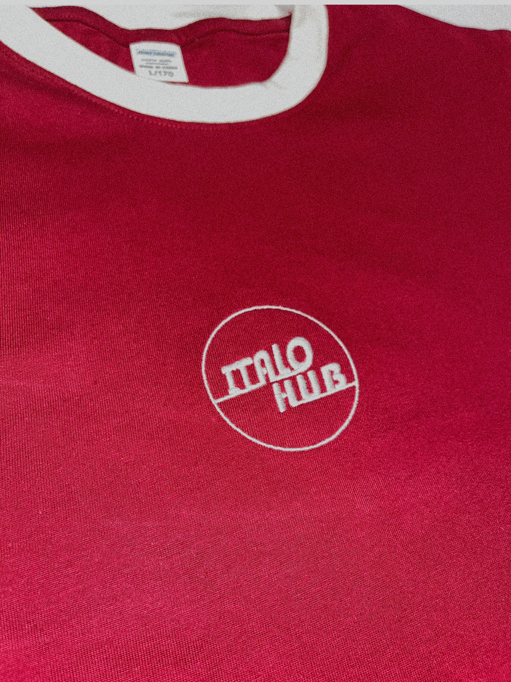 Italo Hub 1983 Ringer T-shirt (Red)